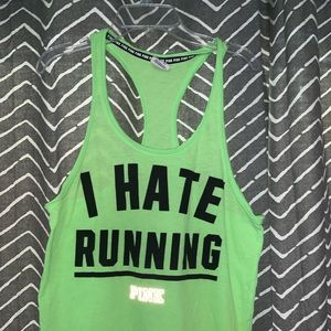 Victoria Secret PINK Tank Top Graphic Tank Top